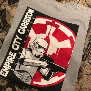RARE Star Wars Storm Trooper Firefighters Tee